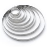 CERCLE PERFORE INOX D8.5CM HT 2