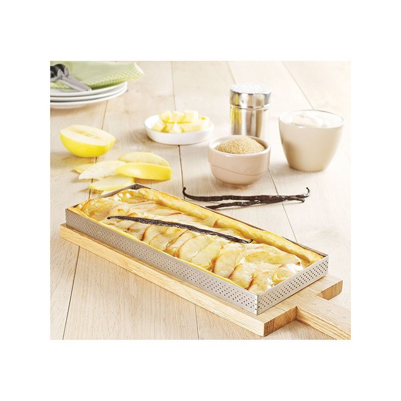 CERCLE RECTANGLE PERFORE 28X11 HT 2CM