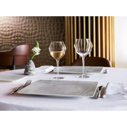 6 VERRES A PIEDS 40CL MACARON