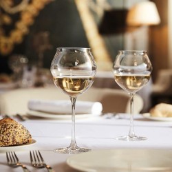 6 VERRES A PIEDS 50CL MACARON