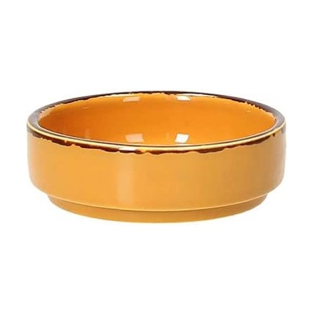 12 COUPELLES BASSES 8CM VULCANIA VEGGIE GIALLO