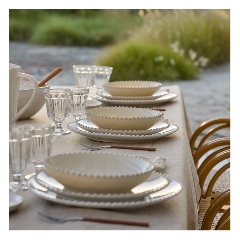 6 SALADES BOWL PEARL 1.05L CREAM