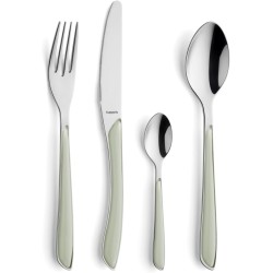 12 COUTEAUX DE TABLE PRISMA AMANDE