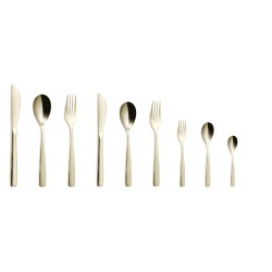 12 CUILLERES A MOKA CHAMPAGNE