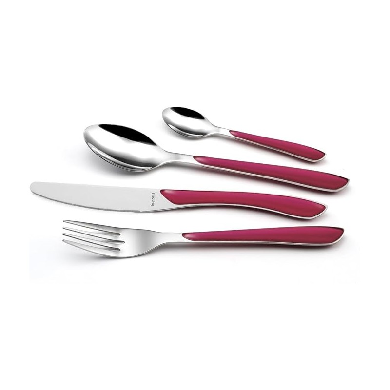 6 CUILLERES A CAFE PRISMA FRAMBOISE