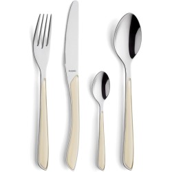 12 FOURCHETTES DE TABLE PRISMA SABLE