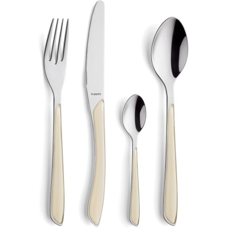 12 FOURCHETTES DE TABLE PRISMA SABLE