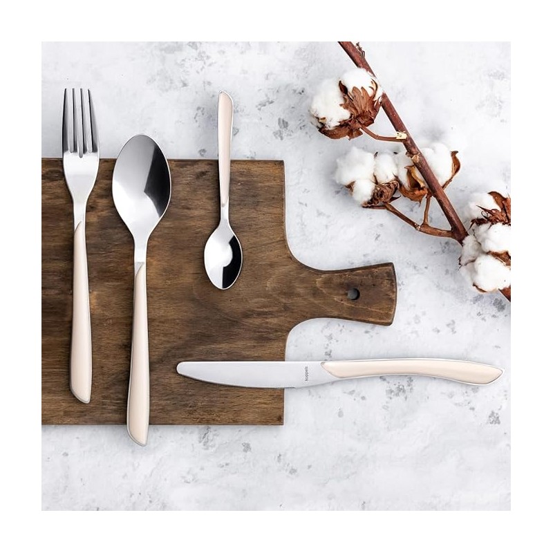 12 CUILLERES DE TABLE PRISMA SABLE