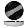 SALAD BOWL 20 CM CIRCE NOIR & NACRE