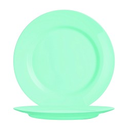 24 ASSIETTES DESSERTS NOVA AQUITANA TURQUOISE15.5CM