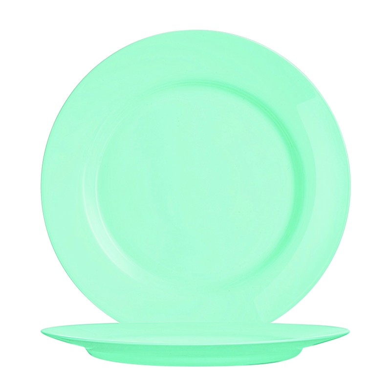 24 ASSIETTES DESSERTS NOVA AQUITANA TURQUOISE15.5CM