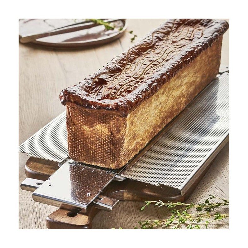 MOULE INOX GÉOFORME PERFORÉ PLIABLE 48x9x8,5 CM
