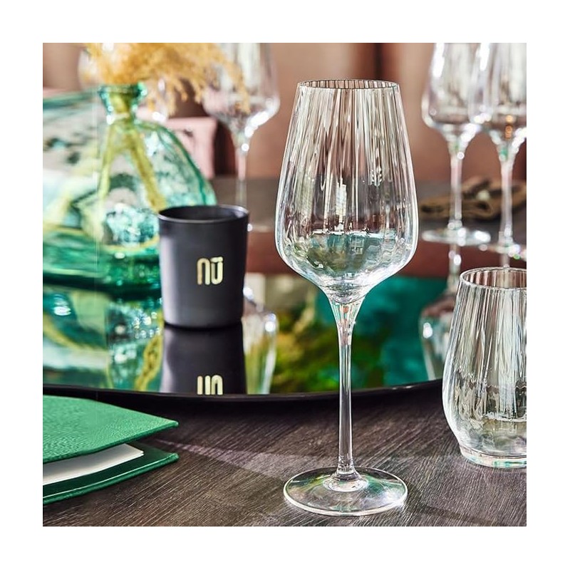 6 VERRES A VIN 35CL SYMETRIE