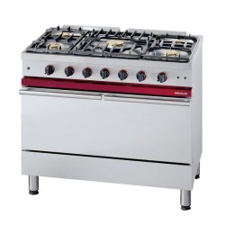 FOURNEAU 5 FEUX VIFS/ FOUR GAZ