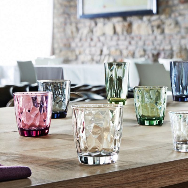 6 GOBELETS DIAMOND 30CL-TRANSPARENTS