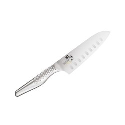 COUTEAU SANTOKU ALVEOLE KAI SHOSO 16.5CM INOX