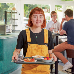 24 ASSIETTES PLATES NOVA AQUITANIA 15.5CM