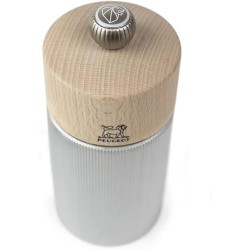 MOULIN A SEL LINE ALUMINIUM 12CM