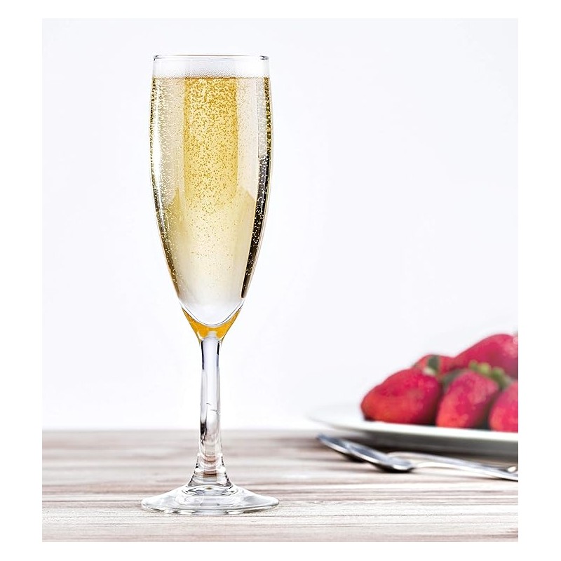 6 FLUTES MERLOT 15 CL