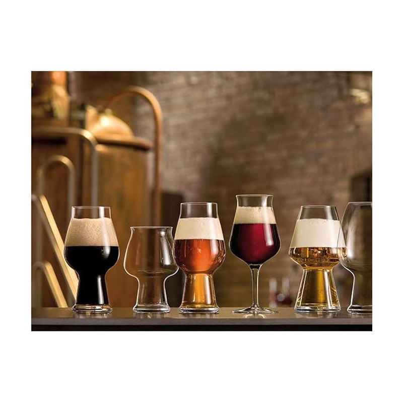 6 VERRES A BIERE BIRRATEQUE 42CL