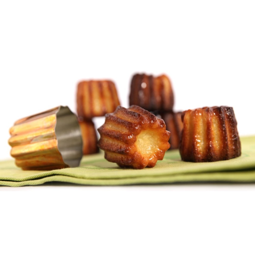 PETIT MOULE CANNELE BORDELAIS CUIVRE