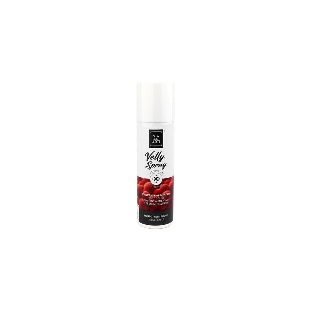 SPRAY COLORANT EFFET VELOURS ROUGE