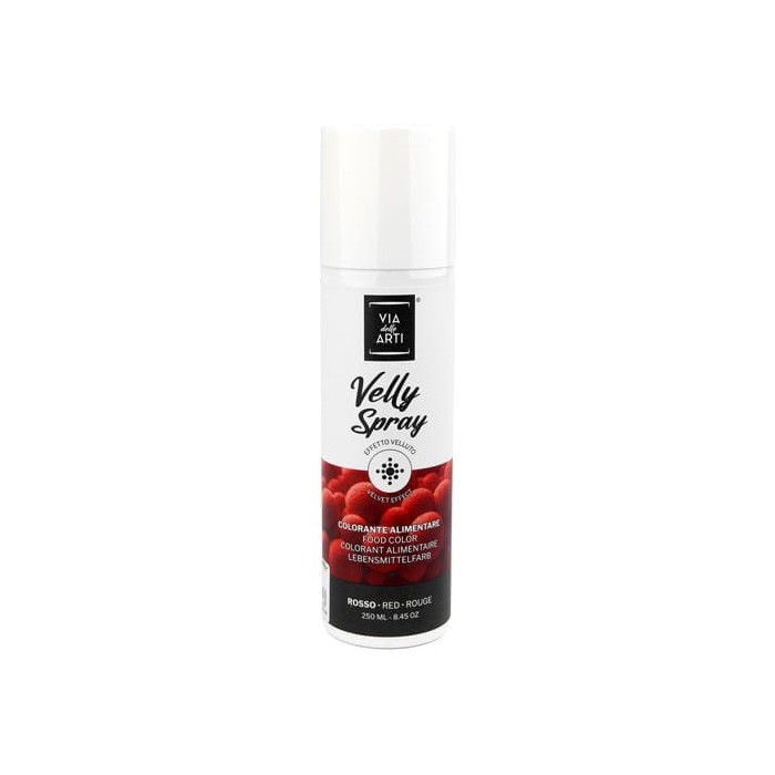 SPRAY COLORANT EFFET VELOURS ROUGE