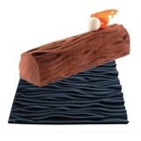 TAPIS DECOR FAUX BOIS 250 X 185 MM