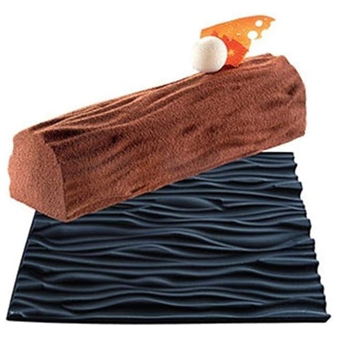 KIT MOULE A BUCHE + TAPIS FAUX BOIS