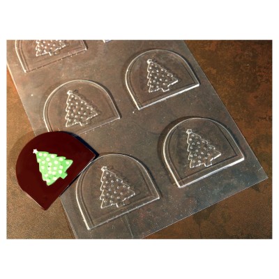 PLAQUE EMBOUT DE BUCHE SAPIN