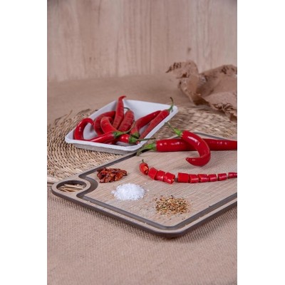 Planche à découper avec rigole 37,7x27,7