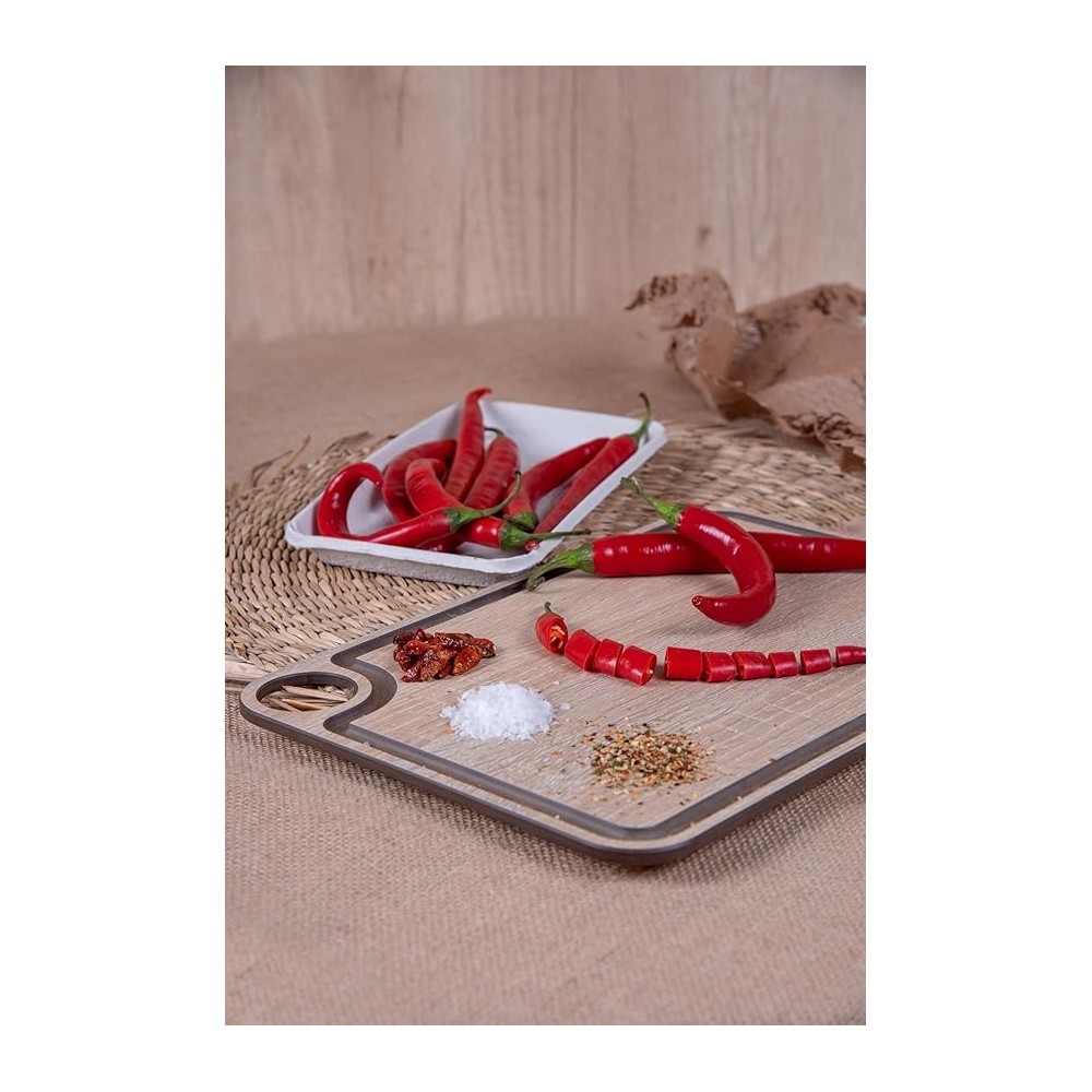 Planche à découper avec rigole 37,7x27,7