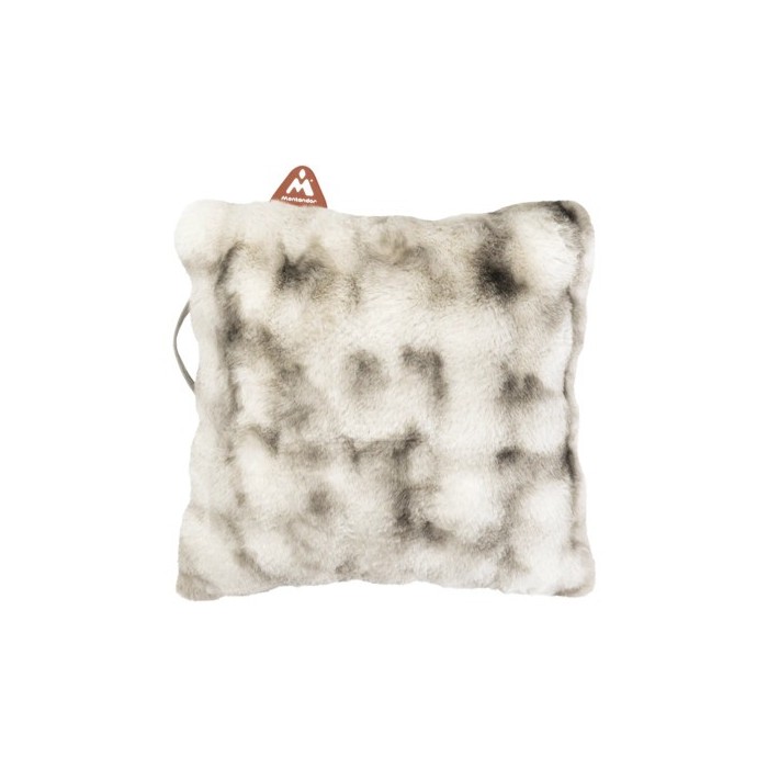 COUSSIN CHAUFFANT FOURRURE LYNX AVEC INSERT INCLUS