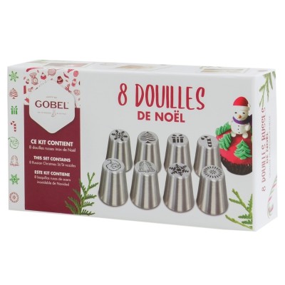 COFFRET 8 DOUILLES RUSSES DE NOEL