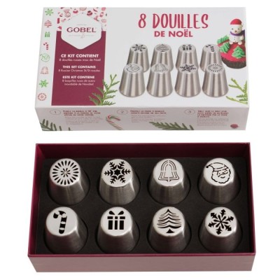 COFFRET 8 DOUILLES RUSSES DE NOEL