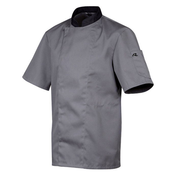 VESTE MIXTE SAGA T3- MC-GRISE