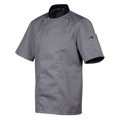 VESTE MIXTE SAGA T6- MC- GRISE