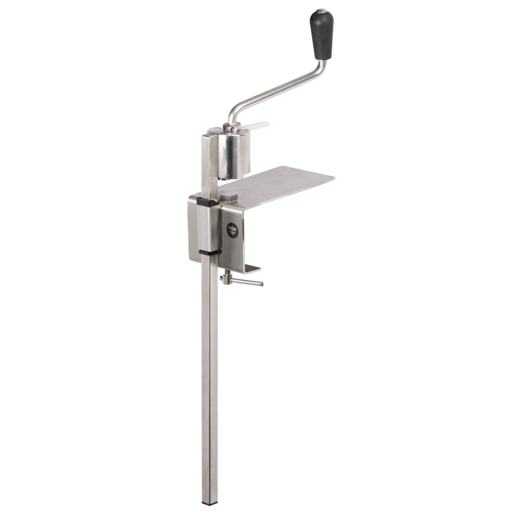 OUVRE-BOITE SECURITE SANS BORD TRANCHANT, SOCLE SERRE-JOINT