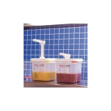 SET DE 2 DISTRIBUTEURS SAUCES GN1/6 TRANSPARENT