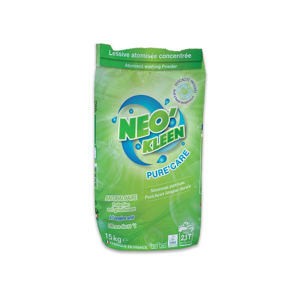 GREEN STAR LESSIVE ATOMISEE ECOLABEL 15KG