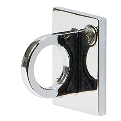 ACCROCHE MURALE CHROME SECURIT POUR CORDE CLASSIQU