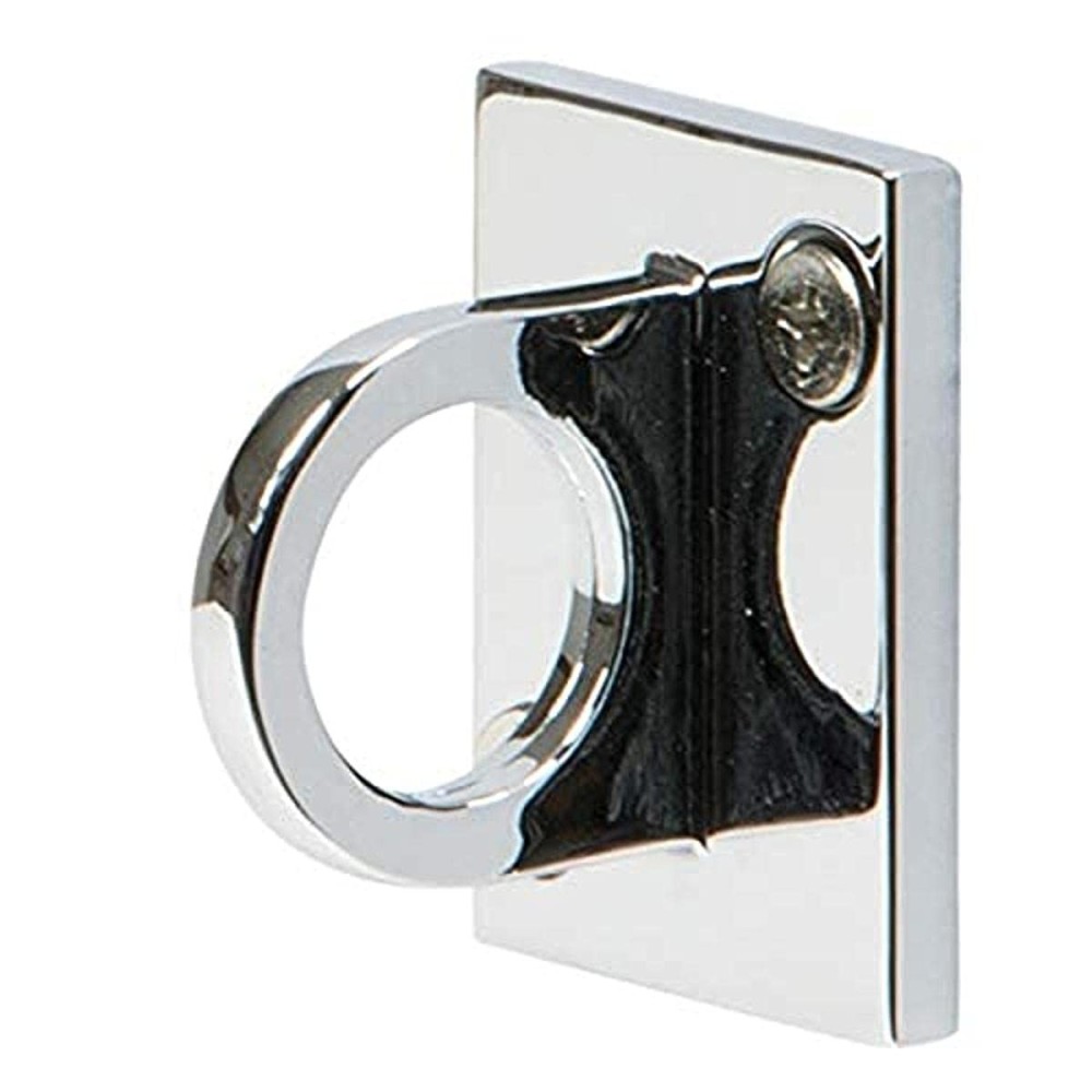 ACCROCHE MURALE CHROME SECURIT POUR CORDE CLASSIQU