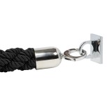 ACCROCHE MURALE CHROME SECURIT POUR CORDE CLASSIQUE