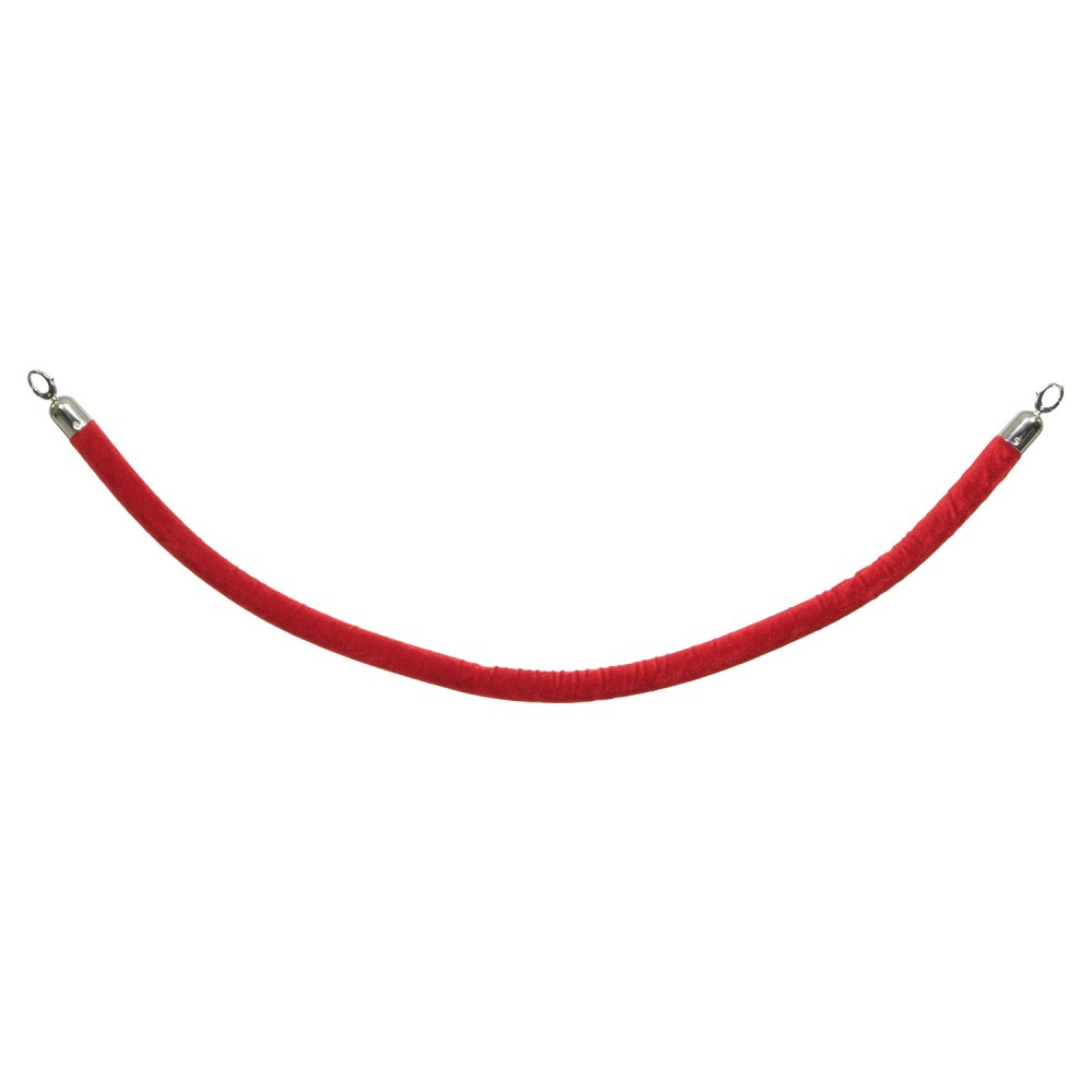 CORDE VELOURS POTEAU CLASSIQUE SECURIT 150CM
