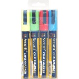 FEUTRE-CRAIE ASSORTIES (BLEU, ROUGE, VERT, JAUNE)