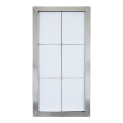 PORTE-MENUS LED COLOREES SECURIT
