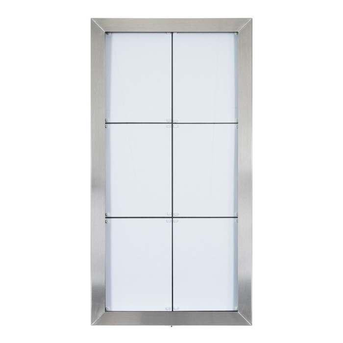 PORTE-MENUS LED COLOREES SECURIT