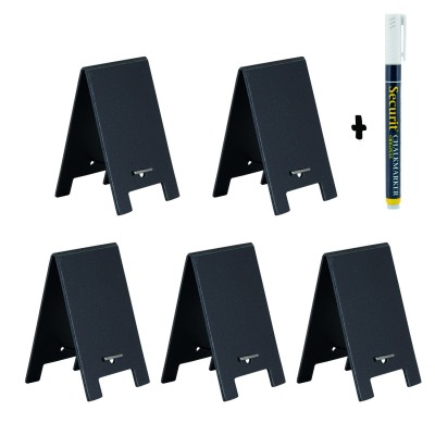 SET DE 5 MINI CHEVALETS DE TABLE