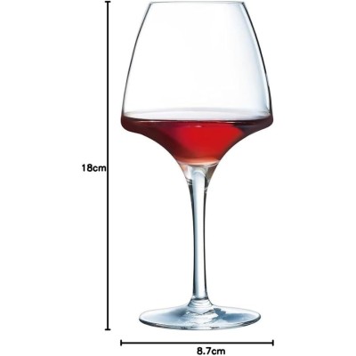 6 VERRES A VIN 32CL OPEN'UP