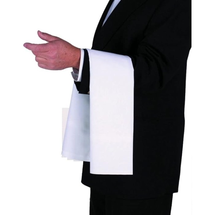 LITEAU DE SERVEUR 100% COTON 55X77  x2